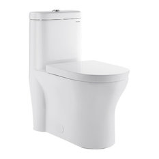 Monaco 1-Piece Elongated Toilet Dual Flush 0.8/1.28 GPF