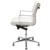 Lucia Office Chair, White Leather