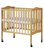 Dream On Me, 2 in 1 Lightweight Folding PorTable Crib, Natural