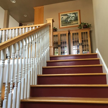 Vibrant Stairway