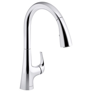 Sterling 24274 Medley 1.5 GPM 1 Hole Pull Down Kitchen Faucet - Polished Chrome