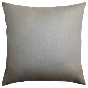 The Pillow Collection Gray Schaller Throw Pillow Cover, 20"x20"