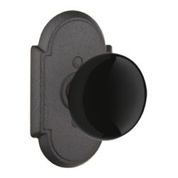 Emtek Madison Black Knob Set - Products