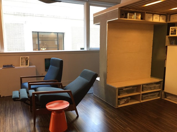 Living Room Donnie and Nicole's trick-pulling loft