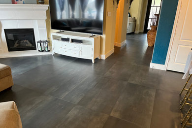 Inspiration for a living room remodel in Dallas