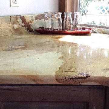 Palomino Granite and Soapstone Kitchen