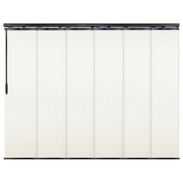 Malia 6-Panel Track Extendable Vertical Blinds 98-130"W