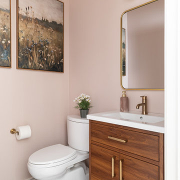 Blush & Botanicals | Powder Bathroom