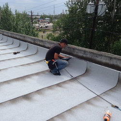 Torchdown Roof - Securing the Termination Bar - Outdoor Products