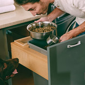 KraftMaid: Dog Food Storage