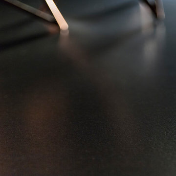 Silestone® N-Boost Tebas Black Suede by Cosentino