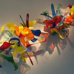 'Primary Fete' wall sculpture - Wall Sculptures