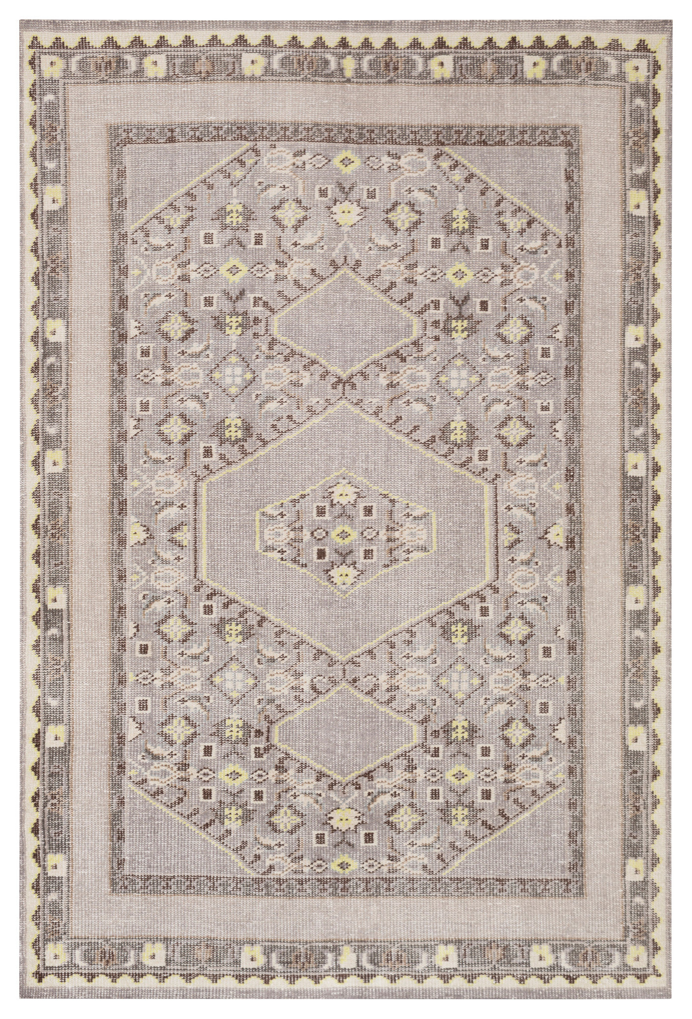Zahra Area Rug, 8' x 11' - Mediterranean - Area Rugs - by RolledRugs ...