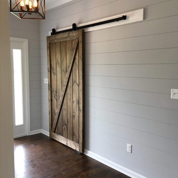 Entry Way, Sliding Office Door - Space Saving Solution