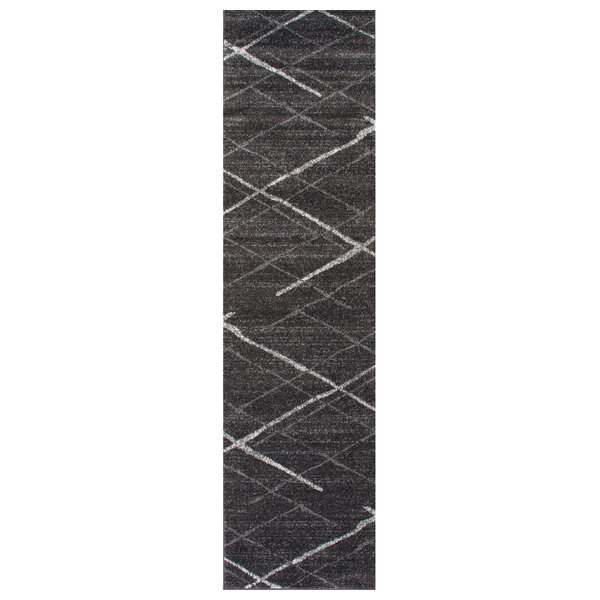nuLOOM Thigpen Striped Contemporary Area Rug, Dark Gray, 2'5