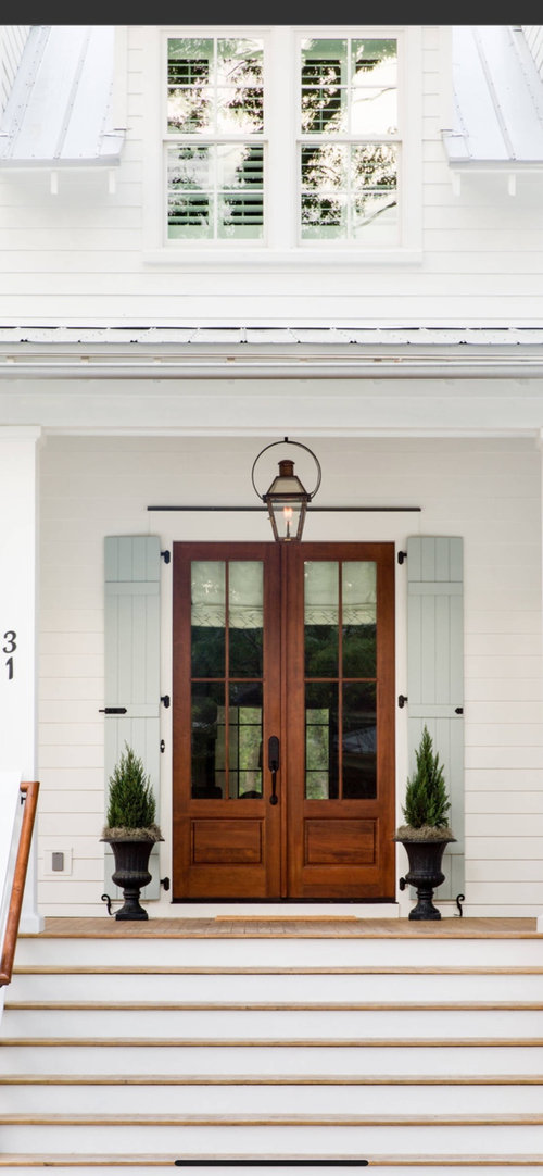 Exterior paint color....black or white??!!