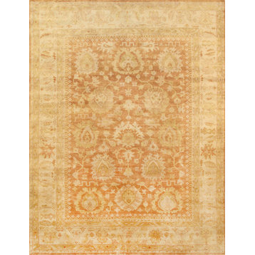Oushak Collection Hand-Knotted Lamb's Wool Area Rug, 12'1"x14'8"
