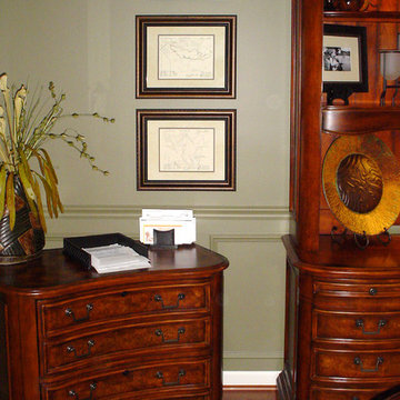New home work office for husband
