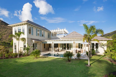 Transitional exterior home photo in Charleston