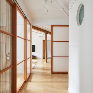 Full Apartment Renovation Using Multiple Sliding Walls