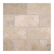 Tuscany Beige 3X6 Tumbled, Travertine,