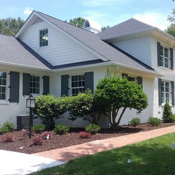 Raised Panel Exterior Shutters - Window Treatments
