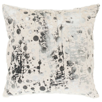 Safavieh Nars Pillow, Set of 2, White, 20"x20"