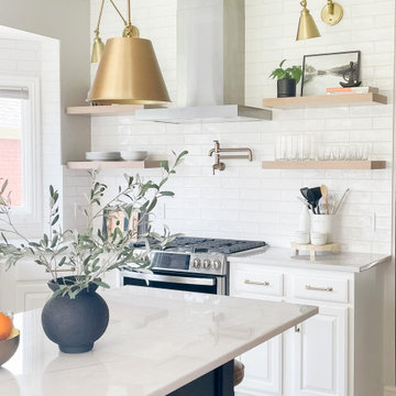 The Forest Way Renovation: The Three-Toned Kitchen