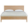 Arden Wood Bedroom Set With King Bed, 2 Nightstands With Shelf, Chest, Dresser