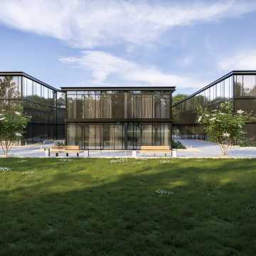 School 3D Rendering