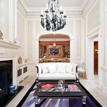 Architectural lounge and bar display