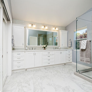Union City Beautiful White Master Bath