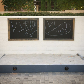 Santaluz - Posh Salt and Peppered Patio with Pool