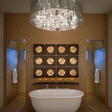 Master Bath chandelier