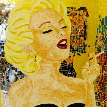 Custom Mosaic Art Murals