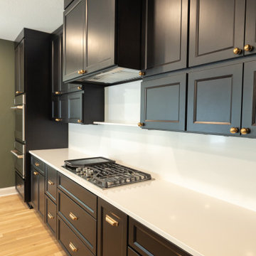 Overland Park Kitchen Remodel with Pantry Addition + Speakeasy Powder Bath