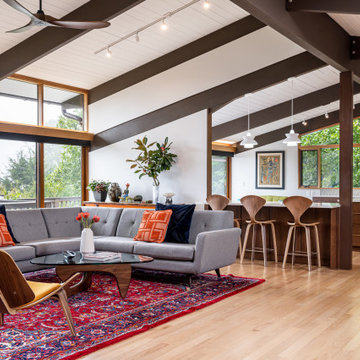 Mid-Century Modern Deck House