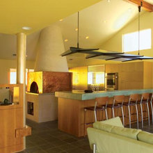 dividing hanging between kitchen
