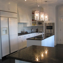 Dark Countertops with Dark flooring