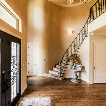 Entry Staircase - Mediterranean Sophistication