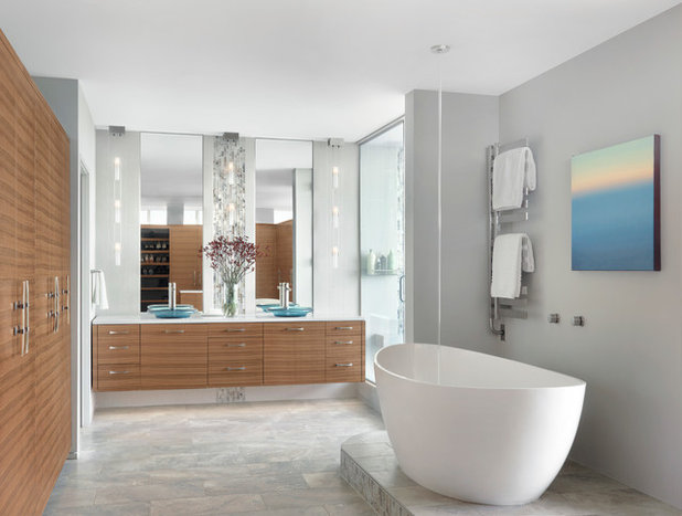 Contemporary Bathroom by Castle Design