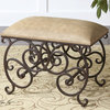 Anjali Forged Metal Small Bench