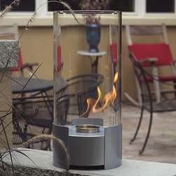 Nu-Flame Caldo 9" x 20" Tabletop Bio-Ethanol Fireplace NF-T1CAO - Tabletop Fireplaces