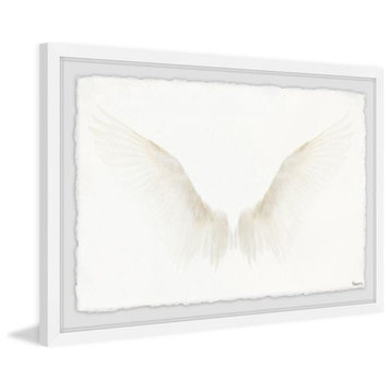 "White Wings" Framed Painting Print, 30"x20"