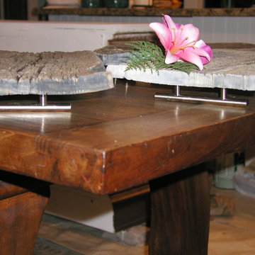 Barn wood serving