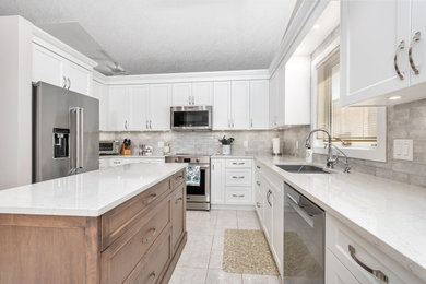Elegant kitchen photo in Other