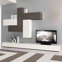 Modern Italian Wall Unit VV 3907 - Products