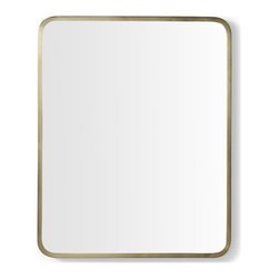 Robern Craft Series Round Corner Metal Mirror - Bathroom Mirrors