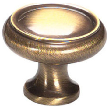 Schaub and Company 711 Country 1-1/4" Solid Brass Traditional - Antique Brass