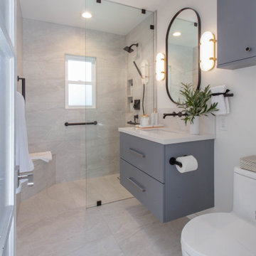 Contemporary Guest Bathroom San Diego